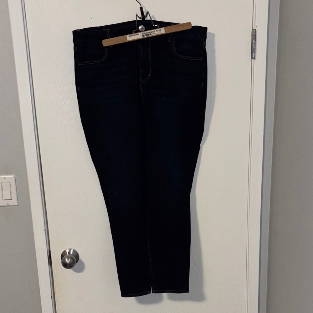 American Eagle Outfitters Women's Deep Indigo Skinny Jeans